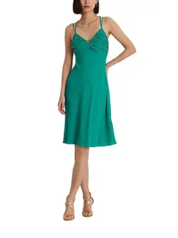 Lauren Ralph Lauren: Зелёное платье 