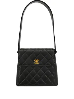 CHANEL Pre-Owned: Чёрная сумка 