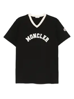 Moncler: Футболка с принтом 