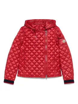 Moncler: Яркая куртка 