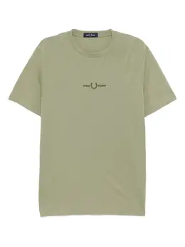 Fred Perry: Зелёная футболка 