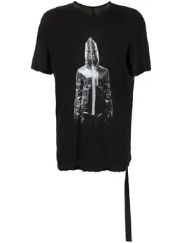 Rick Owens DRKSHDW: Футболка с принтом 