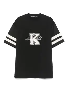 Karl Lagerfeld: Чёрная футболка 