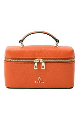 Furla: Оранжевая сумка 