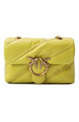 Pinko: Зелёная сумка  Love Puff