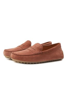 Tod’s: Коричневые мокасины  Gommino