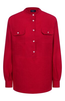 Kiton: Льняная блуза 