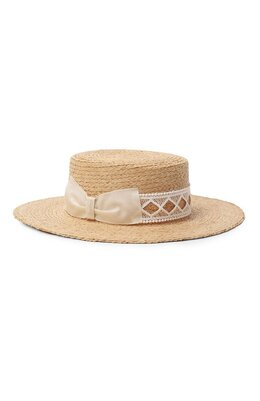Borsalino: Бежевая шляпа 