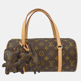 Louis Vuitton: Коричневая сумка  Papillon