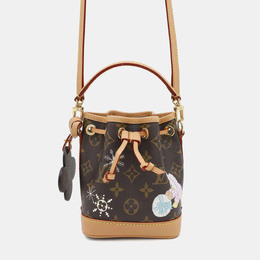 Louis Vuitton: Коричневая сумка 