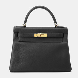 Hermes: Чёрная сумка  Kelly