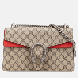 Gucci: Коричневая сумка  GG Supreme