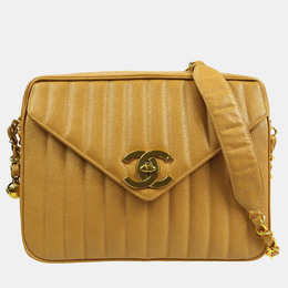 Chanel: Бежевая сумка 
