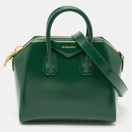 Givenchy: Зелёная сумка  Antigona
