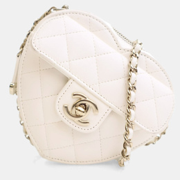 Chanel: Белая сумка 