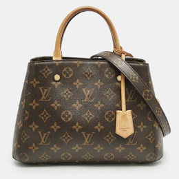 Louis Vuitton: Коричневая сумка  Montaigne