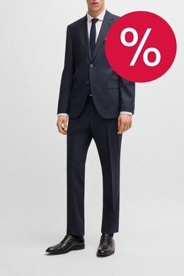 BOSS: Синий костюм 