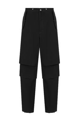 DION LEE: Чёрные брюки 