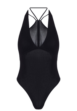 DION LEE: Чёрный боди 