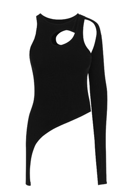 DION LEE: Чёрная майка 