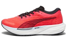PUMA: Чёрные кроссовки  Deviate Nitro