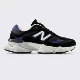 New Balance: Чёрные кроссовки 