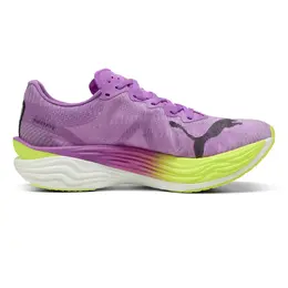 PUMA: Фиолетовые кроссовки  Deviate Nitro