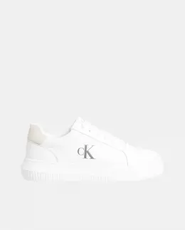 Calvin Klein: Белые кеды 
