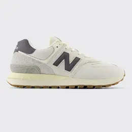 New Balance: Серые кроссовки  574