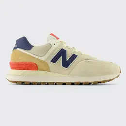 New Balance: Бежевые кроссовки  574
