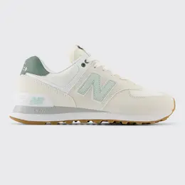 New Balance: Белые кроссовки 