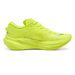 PUMA: Жёлтые кроссовки  Deviate Nitro