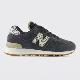 New Balance: Чёрные кроссовки  574