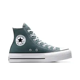 Converse: Голубые кроссовки  Chuck Taylor All Star Lift