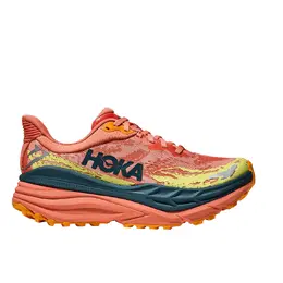 HOKA: Оранжевые кроссовки 
