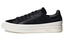 Adidas: Чёрные кроссовки  Stan Smith
