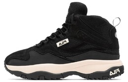 Fila: Чёрные кроссовки 