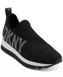 DKNY: Чёрные кроссовки 