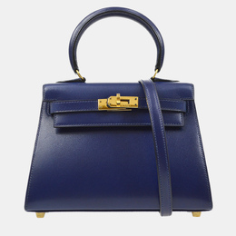 Hermes: Голубая сумка  Kelly 20