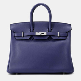 Hermes: Голубая сумка  Birkin