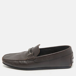 Tod's: Коричневые туфли  Double T