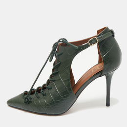 Malone Souliers: Зелёные туфли 