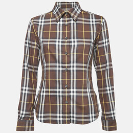 Burberry: Коричневая рубашка 