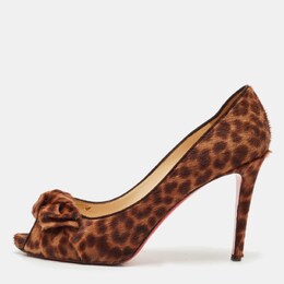 Christian Louboutin: Коричневые туфли 
