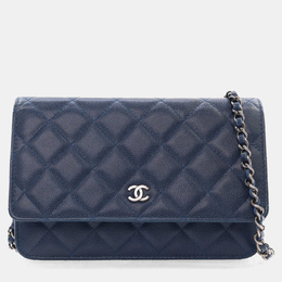 Chanel: Синий кошелёк 