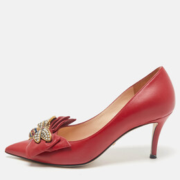 Gucci: Красные туфли 