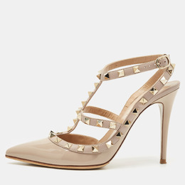 Valentino: Розовые туфли  Rockstud