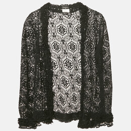 Chanel: Чёрный кардиган 