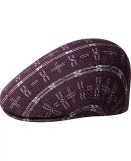 Kangol: Фиолетовая кепка 