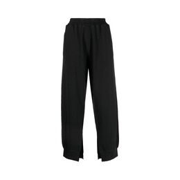 MM6 Maison Margiela: Чёрные брюки 